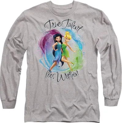 Immagine prodotto di Disney Fairies - Maglietta "True Talent Within" per uomo/donna unisex TV14761 (L) (Sport Heide)