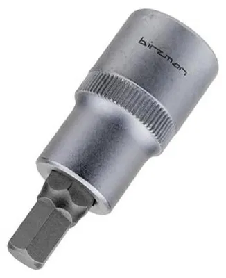 Produktbild von Birzman 1/2" Drive hex bit socket 8 mm silver