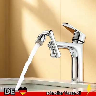 Produktbild von Wasserhahn Belüfter Universal Drehbar Spritzschutz Filter