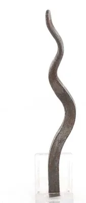 Produktbild von LogistSystem 1 Stück Zierspitze Metall 200x30mm (HxB) / 12x12 Zaundekoration PLOMYK-12