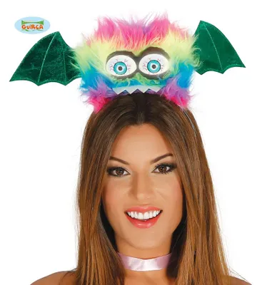 Produktbild von Monster-Haarreif mit blinkenden Augen