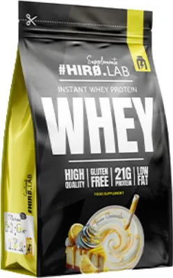 Produktbild von Hero.Lab | Instant Whey Protein | High Quality Whey Concentrate Lemon cheesecake
