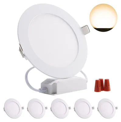 LED-Einbauspot 5x12W dimmbar 960lm ultraflach IP44