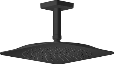 Image de AXOR Citterio C, pommeau de douche encastré 270/270, 1 jet, finition noir mat