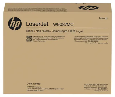 Productafbeelding van HP Zwarte tonercartridge W9087MC Managed LaserJet, 30.000 pagina's, Zwart, 1 stuk
