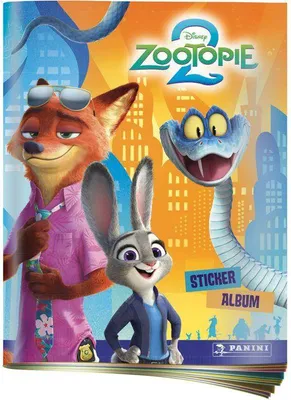 Image de Album de Stickers PANINI Zootopie 2, 1 poster dépliant