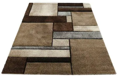 Zdjęcie produktu dla Dywan do salonu i sypialni z tkanym wzorem geometrycznym BI 61