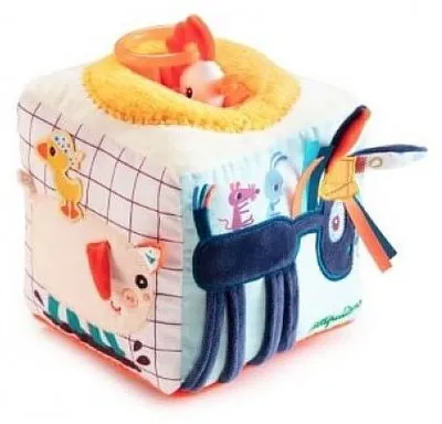 Image de Lilliputiens Cube activites ferme sonore