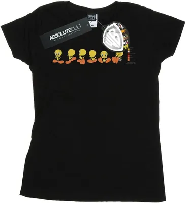 Produktbild von Looney Tunes - "Tweety Pie Colour Code" T-Shirt für Damen BI27512 (XL) (Schwarz)
