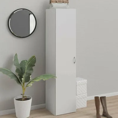 Produktbild von Universalschrank, 1 Tür - Weiß 41,5x175,4h cm