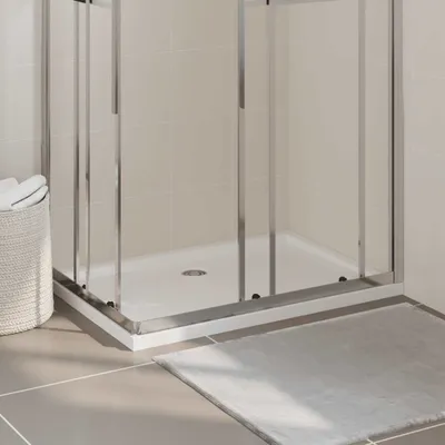 Produktbild von vidaXL Brodzik prysznicowy ABS prostokątny biały 70x100 cm