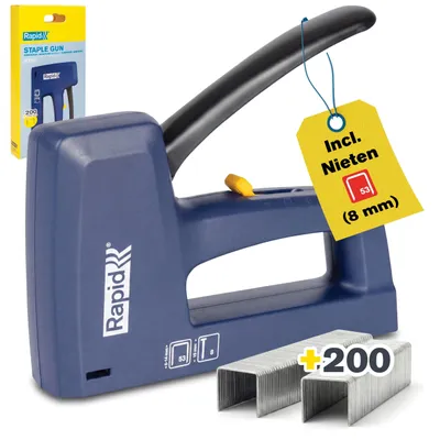 Produktbild von Handtacker – 2-in-1 für Nieten und Nägel