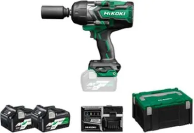 Immagine prodotto di Hikoki 36V Avvitatore a impulsi Wr36Dg Wrz 1/2" 1400Nm 2 X 2.5Ah