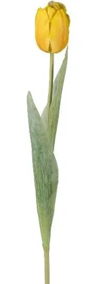 Produktbild von artplants.de Kunstblume Tulpe GUSNAV, gelb, 50cm - Deko Tulpe
