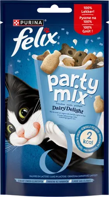 Obrázok produktu pre Felix Party Mix Dairy Delight Snacks Mliečny jogurt a syr 60 G
