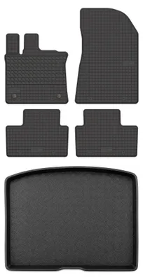Obrázok produktu pre Gumové autokoberce SolidTread + vaňa kufra pre: Renault Captur II 2020- hatchback 5 ks