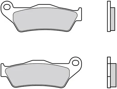 Produktbild von BREMBO Bremsbeläge Satz für BMW MOTORCYCLES S 07BB2809
