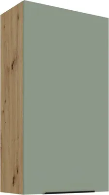 Produktbild von LUNARA Küchenoberschrank – Breite 60 cm, grün/Eiche (Artisan).