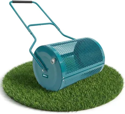 Produktbild von Sillar Kompoststreuer 75L – Garten Streuwalze Rasensandstreuer Streuer für Dünger Torf
