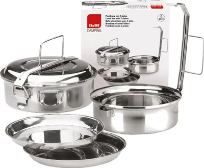 Produktbild von Ibili 20 Cm Brotdose Silber  Silber One Size