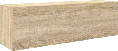 Obrázek produktu pro vidaXL Koupelnová nástěnná skříňka Sonoma dub 100x25x30 cm materiál na bázi dřeva