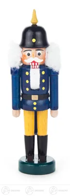 Produktbild von Pickelhaube (14cm) Nussknacker von Dregeno Seiffen