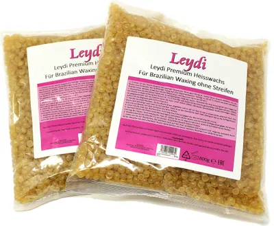 Produktbild von 2x Leydi Heisswachs Heisswax Perlen 800g