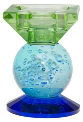 Produktbild von Bunter Kerzenhalter, H 8 cm