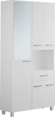 Produktbild von Standspiegel für das Badezimmer – 180 cm – Weiß – MINELA