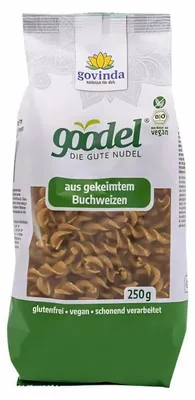 Obrázek produktu pro Naklíčené těstoviny - pohankové fusilli 250g