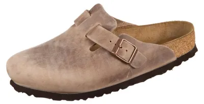 Produktbild von Birkenstock Boston Tabacco Braun Nubukleder geölt Größe: 42 Normal
