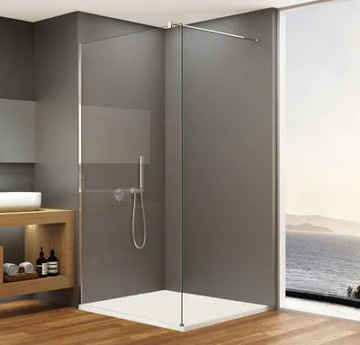 Produktbild von Bruckner SPITZA Duschabtrennung WALK-IN, 1200mm, Klarglas