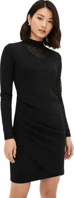 Produktbild von Bonprix Damen-Cocktailkleid mit Tüll und transparenten Details Größe: 36/38