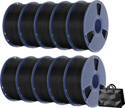 Image de Filament TPU, pour l'impression 3D, 1,75 mm de diamètre, haute élasticité, noir
