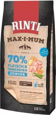 Produktbild von Rinti MAX-I-MUM Junior Huhn 12 kg