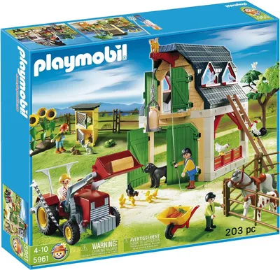 Produktbild von PLAYMOBIL® 5961 - Bauernhof mit Zubehör