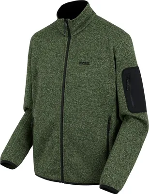 Produktbild von Regatta Newhill Strickfleecejacke Herren, Größe:XXL, Farbe:Grün