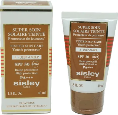 Produktbild von Sisley SUPER SUN CARE face SPF30 #deep amber 40 ml