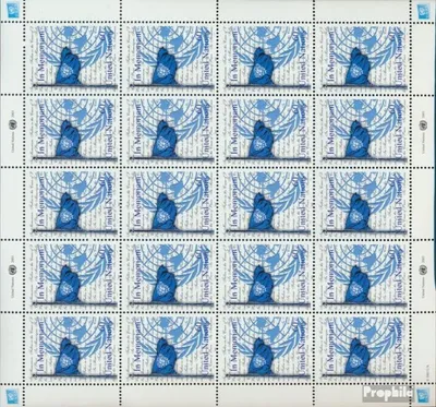 Produktbild von Briefmarken UNO - New York 2003 Mi 940Klb Kleinbogen (kompl.Ausg.) postfrisch Freimarke