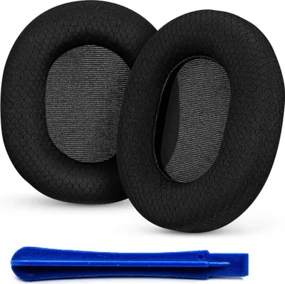 Image de Coussinets Pour Steelseries Arctis 1 3 5 7 9X Pro Noir