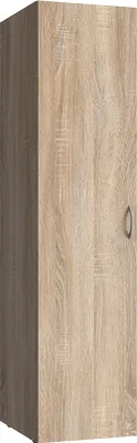 Produktbild von Garderobenschrank 1-türig Eiche MIAMI-43, B/H/T ca. 40/185/54 cm