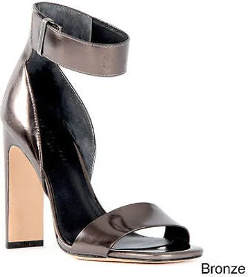 Produktbild von Halston Heritage Sandalen Sandaletten High Heels Pumps Designer Blockabsatz Grösse 42,5