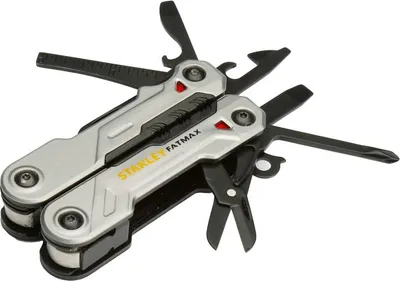 A multi-tool is shown against a white background.