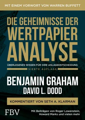 Buchcover von 'Die Geheimnisse der Wertpapieranalyse' - Gebundene Ausgabe von Benjamin Graham