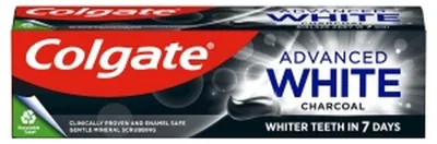 Obrázok produktu pre Colgate, Advanced White Charcoal, Pasta do zębów, 75 ml