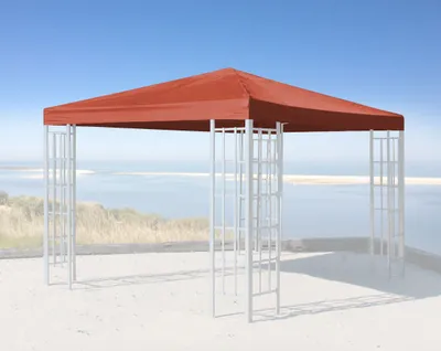 Produktbild von Ersatzdach für Rank Pavillon 3x3m Terra / Rotorange RAL 2001 Ersatzbezug Pavillondach