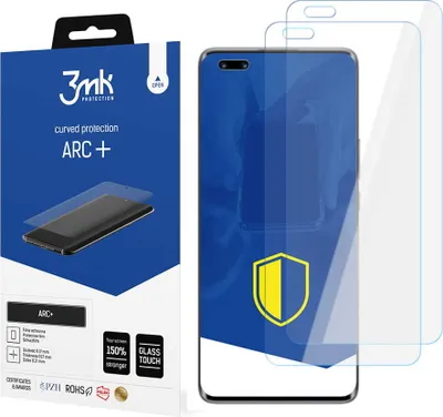 Produktbild von 3mk Display Schutzfolie ARC+ für Huawei Nova 10 Pro  0,17mm Self-Heal (2 Stück)