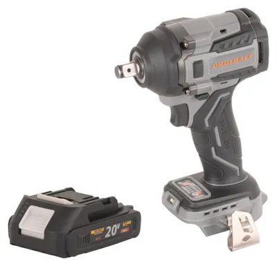 Productafbeelding van Procraft Industrial IW550Abb accu slagmoersleutel 20 V 550 Nm 1/2" + 1x accu 2,0 Ah - zonder lader