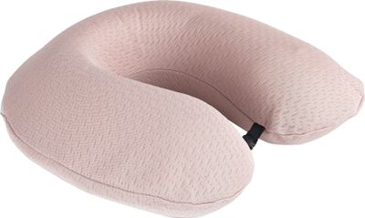 Komfortec Reisekissen, Memory Schaum Nackenhörnchen, Nackenkissen für Flugzeug, Auto, Bus, Zug und Camping U-Form Memory Foam Travel Pillow, Leicht, Rosa