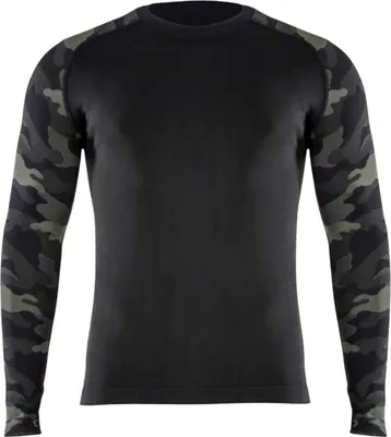Image de Sous-vêtements thermiques à manches longues Lahti Pro pour hommes noir L/XL
